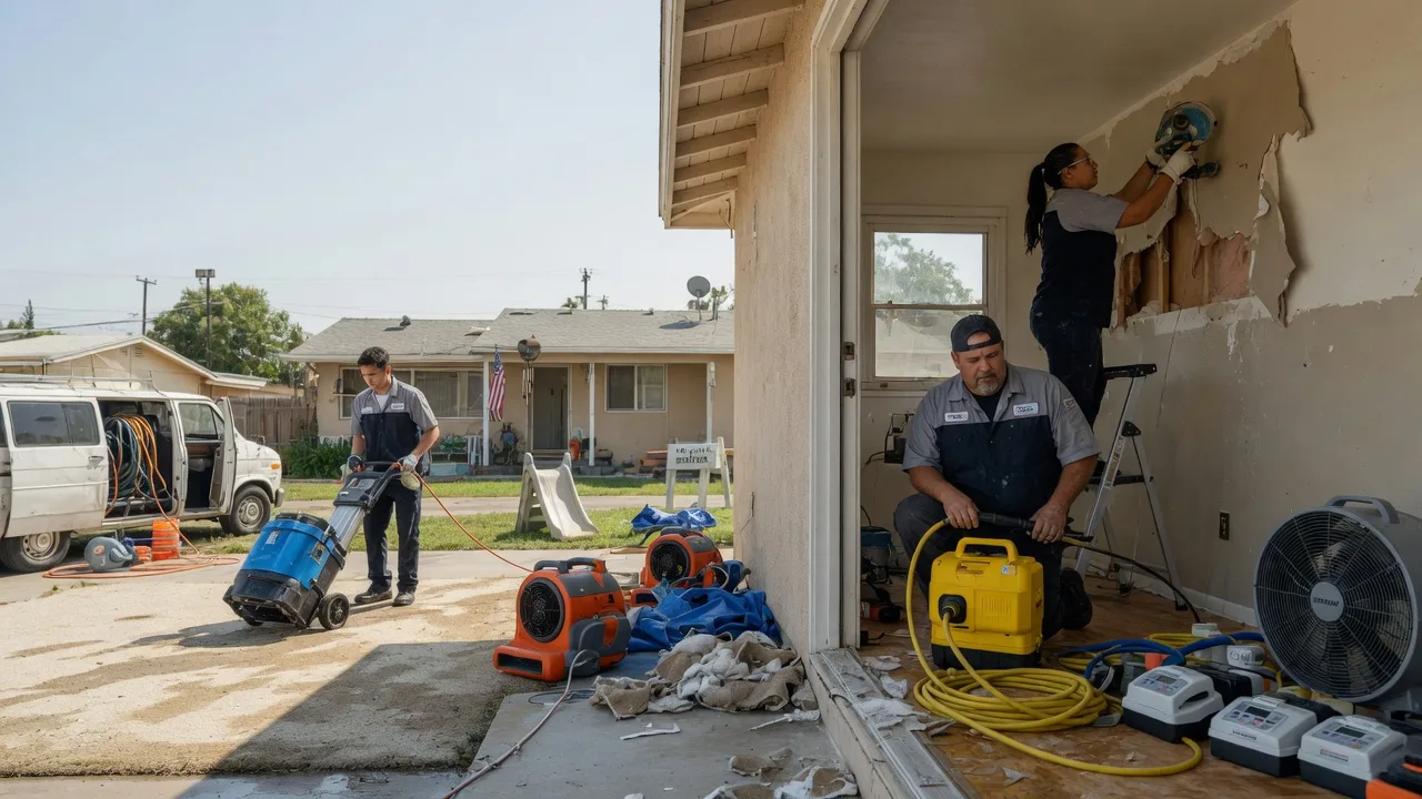 Water Damage Restoration in Ivanhoe, CA near me
